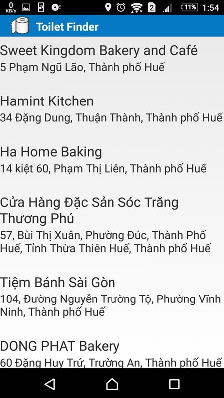 Ứng dụng giúp tìm kiếm nhà vệ sinh công cộng tại Việt Nam - 3