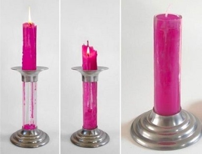 Những phát minh sáng tạo và hữu ích trong cuộc sống - 12
Nến có thể dùng lại nhiều lần