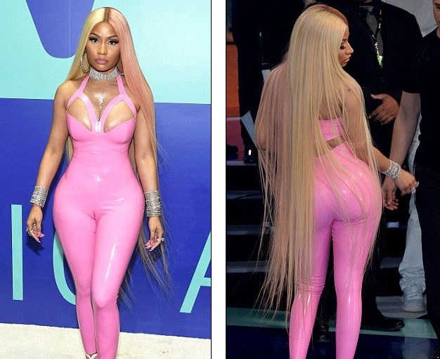 Nicki Minaj "bóp nghẹt" cơ thể với đồ chất liệu nhựa dẻo - 8 Nicki Minaj "bóp nghẹt" cơ thể với đồ chất liệu nhựa dẻo - 8