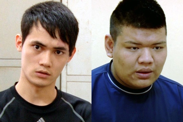 Hà Nội: Mâu thuẫn ở quán cháo vịt, người đàn ông bị bắn tử vong - 1 Đối tượng Quân (trái) và Cường.