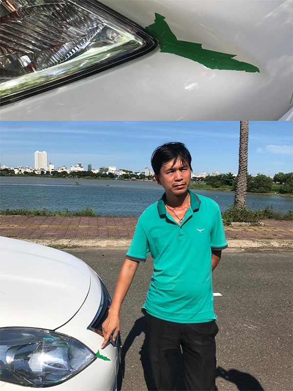 Làm thế nào để không mua phải xe tồn kho? - 1 Câu chuyện chiếc Sunny màu trắng mới 100% nhưng bong tróc màu sơn xanh giống một hãng taxi khiến nhiều người quan tâm.