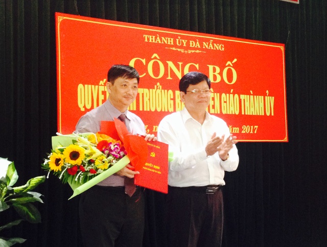 Sẽ miễn nhiệm Phó Chủ tịch Đà Nẵng đối với ông Đặng Việt Dũng - 1 Ông Đặng Việt Dũng được điều động giữ chức Trưởng ban Tuyên giáo Thành ủy Đà Nẵng