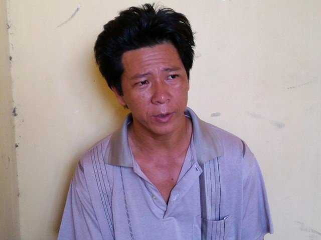 Bắt đối tượng chuyên rủ các cô gái đi nhà trọ để trộm tài sản - 1 Nghi phạm Sang tại cơ quan công an