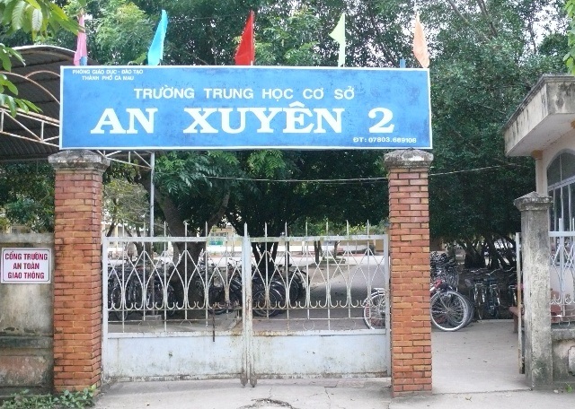 Để xảy ra mâu thuẫn nội bộ, Hiệu trưởng và Hiệu phó cùng bị kỷ luật - 1 Trường THCS An Xuyên 2, nơi Hiệu trưởng và Hiệu phó bị kỷ luật. (Ảnh: CTV)