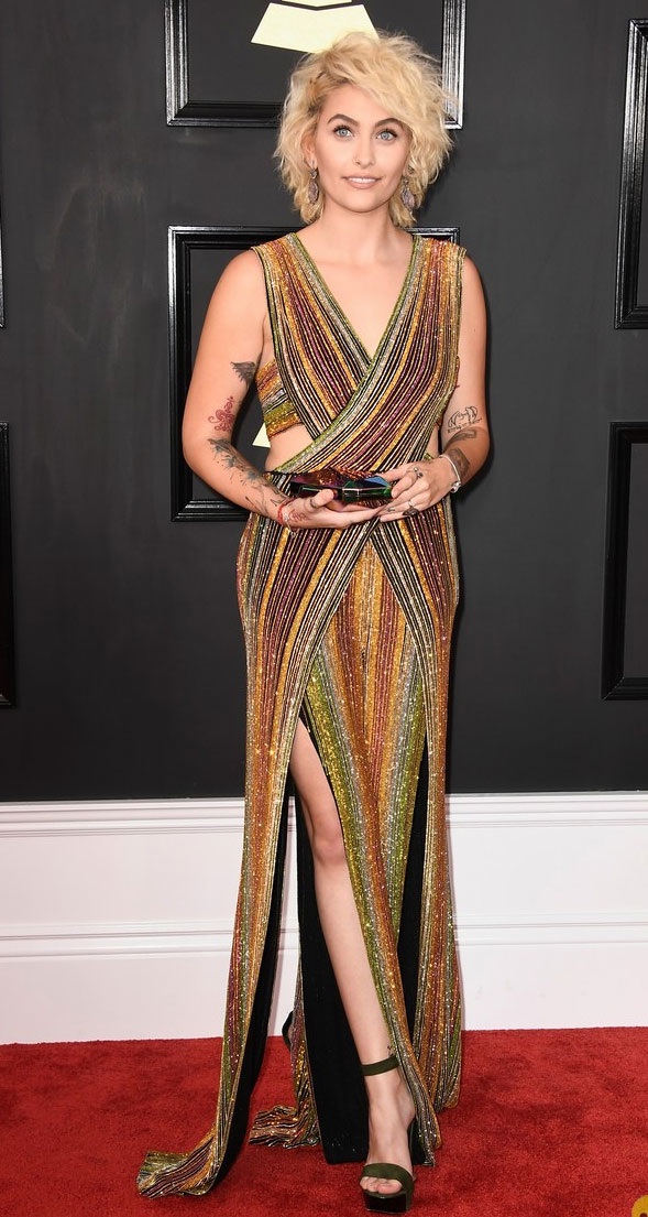 Con gái Michael Jackson quyến rũ "khó cưỡng" tại Grammy 2017 - 9