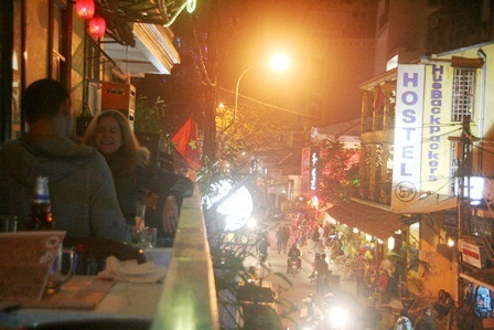 Phố Tây Huế sẽ thành phố đi bộ vào 3 ngày cuối tuần - 3
Đoạn giao đường Phạm Ngũ Lão - Lê Lợi.