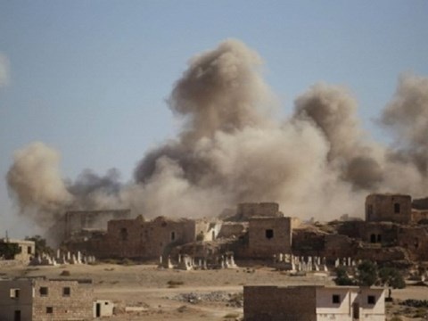 Máy bay Nga cất cánh từ Hmeymim, bắt đầu tấn công IS ở đông Aleppo - 1 Không quân Nga gần đây đã tăng cường các cuộc không kích diệt khủng bố tại Aleppo