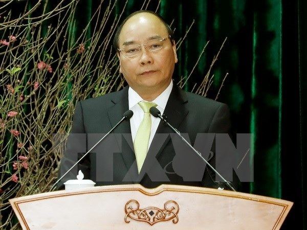 Thủ tướng sẽ có hàng loạt cuộc tiếp xúc song phương tại Thụy Sĩ - 1 Thủ tướng Nguyễn Xuân Phúc. Ảnh: TTXVN