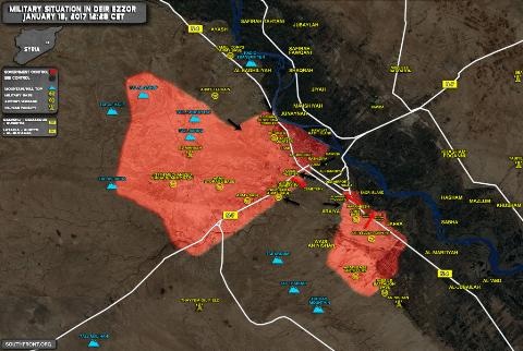 Deir Ezzor đang nguy ngập nhưng Quân đội Syria vẫn tiến đánh al-Bab