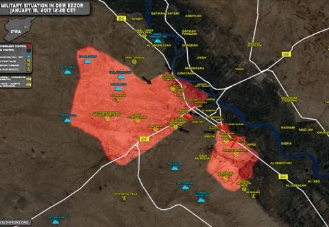 Deir Ezzor thư hùng giữ sân bay, thành cổ Palmyra nổi lửa - 1 Quân đội Syria giữ được sân bay Deir Ezzor khỏi cuộc tấn công dữ dội của khủng bố.