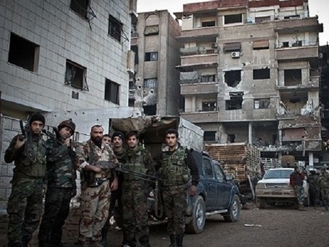 Quân đội Syria vây chặt phiến quân IS ở al-Bab - 1 Binh sĩ quân đội Syria