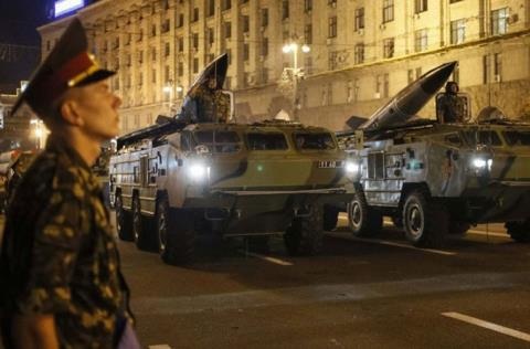 Quân đội Ukraine dồn tên lửa đạn đạo cho trận chiến cuối - 1 Tên lửa Tochka-U của Quân đội Ukraine.