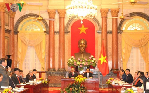 “Không ai gần dân như thành viên của MTTQ Việt Nam“ - 1
Hội nghị tổng kết công tác phối hợp giữa Chủ tịch nước và Ủy ban Trung ương MTTQ Việt Nam