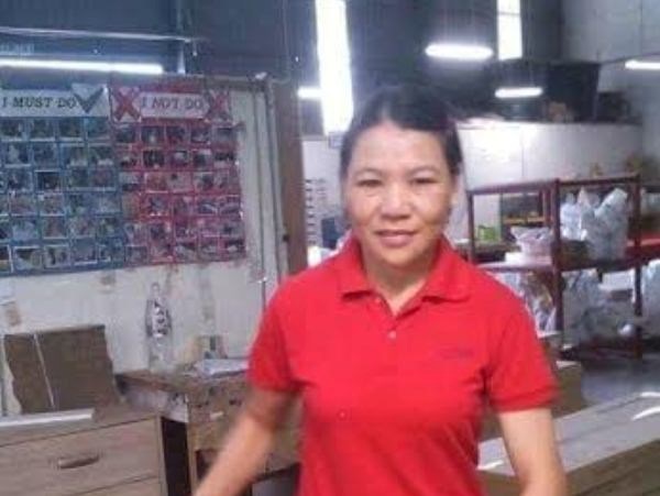 Một nữ lao động Việt Nam đột ngột tử vong ở Malaysia - 1 Chị Hoàng Thị Hành (ảnh do chị Tạ Thị Huyền cung cấp). (Nguồn: Vietnam )