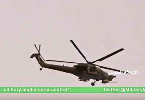 Cuộc đua đánh Palmyra, Tây Mosul: Ai về đích trước? - 1 Trực thăng Mi-28 trên chiến trường Palmyra
