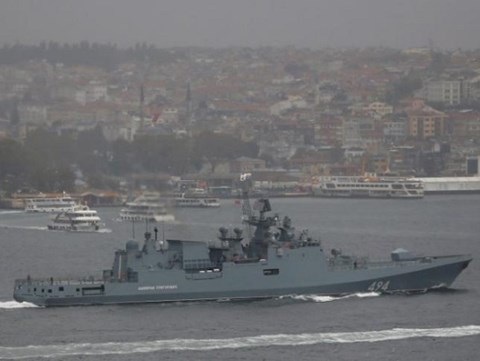 Nga triển khai tàu Đô đốc Grogorovich đến hỗ trợ chiến dịch tại Syria - 1 Tàu Đô đốc Grigorovich sẽ gia nhập nhóm chiến hạm Nga hoạt động gần bờ biển Syria