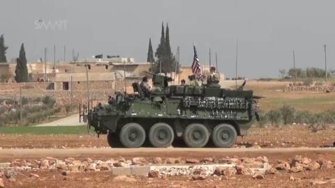 Đưa xe Stryker đến Syria và thừa nhận của Mỹ - 1 Xe thiết giáp Stryker của Mỹ xuất hiện tại Syria.