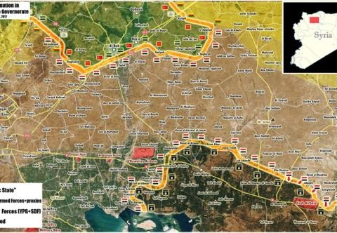Chiến trường phía đông Aleppo tính đến ngày 8/3