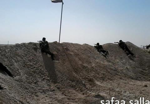 Iraq xuất binh sang Syria cứu nguy Mosul? - 1 Binh sĩ lữ đoàn 104 Vệ binh Cộng hòa trên chiến trường Deir Ezzor