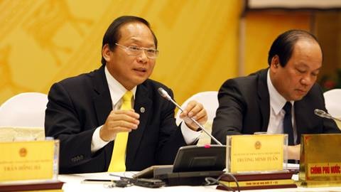 Không để lỡ tàu khi bước vào cách mạng công nghiệp 4.0 - 1 
Bộ trưởng TT&TT Trương Minh Tuấn