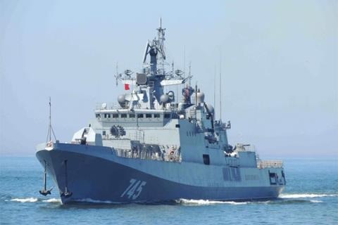 Nga - Syria lên kịch bản Aleppo cho Hama - 1 Chiến hạm Đô đốc Grigorovich đã trở lại biển Địa Trung Hải