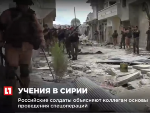 Nga thách thức Tomahawk, Mỹ đánh tan kho vũ khí hóa học - 1 Nga, Syria tổ chức tập trận quân sự chung ở Aleppo ngày 13/4