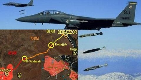 SAA đang tiến nhanh đến Deir Ezzor thì xảy ra sự kiện vũ khí hóa học ở Hatla