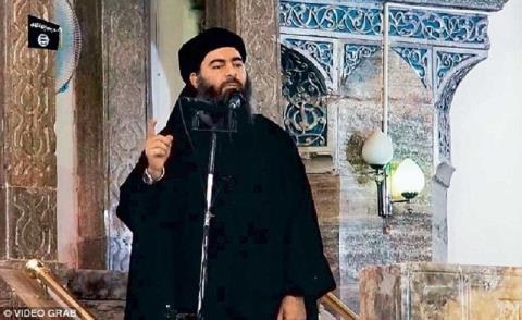 Nga-Syria bất ngờ bắt sống thủ lĩnh IS? - 1 Lãnh đạo ISIS Abu Bakr al-Baghdadi