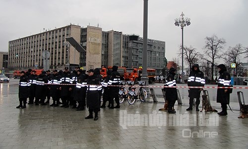 Nga diễn tập chuẩn bị cho lễ duyệt binh Ngày Chiến thắng tại Moscow - 1 Công tác an ninh được tăng cường.