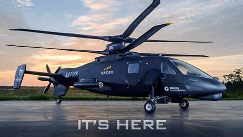 Nga đua trực thăng siêu tốc với Mỹ-châu Âu - 1 Trực thăng S-97 Raider của Mỹ