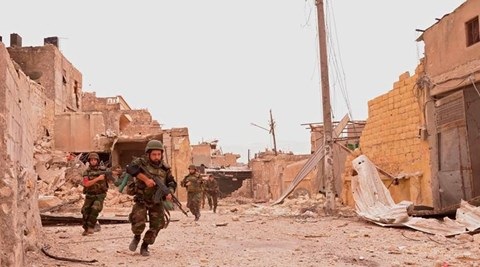 Quân đội Syria vừa giải phóng 3 ngôi làng từ tay IS ở đông Aleppo - 1 Quân đội Syria đã phá vỡ tuyến phòng thủ của tổ chức Nhà nước Hồi giáo tự xưng (IS) ở đông Aleppo