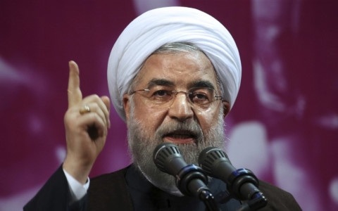 Vừa tái cử, Tổng thống Iran Rowhani đã tung đòn trừng phạt ngược Mỹ - 1 Tổng thống Iran Hassan Rowhani. Ảnh: Reuters