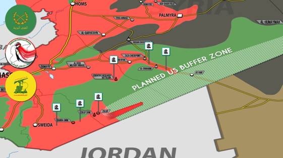 Vùng đệm tan hoang, Mỹ bất lực tại biên giới Syria – Jordan! - 1