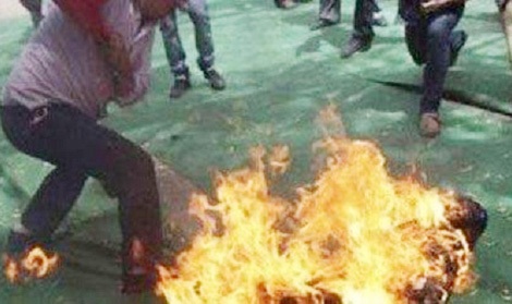 Ghen tuông, chồng tẩm xăng đốt chết vợ cũ - 1 Ảnh minh họa.