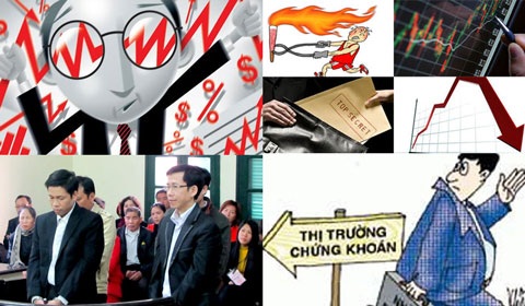 
Nhiều sai phạm trên thị trường chứng khoán.
