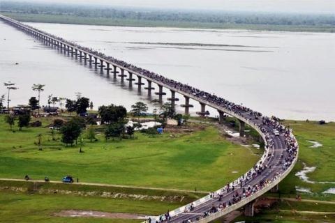 
Trung Quốc có thể dùng con sông để ép Ấn Độ. Ảnh: PTI
