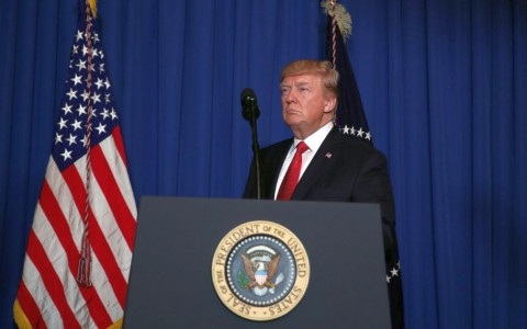 Mỹ toan tính gì khi cuộc chiến chống IS ở Syria đi vào hồi kết? - 1
Tổng thống Mỹ Donald Trump. Ảnh: AP