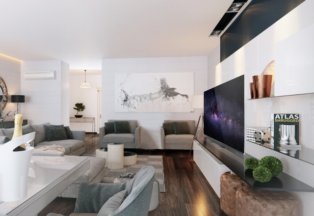 TV mỏng nhất thế giới – Món quà “chịu chơi” của đại gia VinGroup - 2
TV OLED dễ dàng hòa hợp với nhiều phong cách thiết kế khác nhau