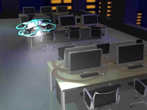 Nhật Bản: Dùng UAV "đuổi" nhân viên làm việc quá giờ - 1
Chiếc UAV sẽ phát bài hát Auld Lang Syne để cảnh báo nhân viên hết giờ làm việc.