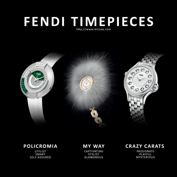 Fendi chinh phục người đẹp Việt bằng 3 thiết kế đồng hồ nữ đẳng cấp - 1 Không phải là những bộ áo lông thú cao cấp, cũng không phải những chiếc túi da sành điệu trứ danh nhà mốt. Fendi lựa chọn những chiếc đồng hồ thời trang để chinh phục thị trường Việt Nam 1 cách đầy tự tin. Vượt xa ranh giới của những chiếc đồng hồ hiện thị ngày giờ đơn thuần, Fendi tạo nên những món trang sức “Thời gian” đẳng cấp - Những tác phẩm nghệ thuật giàu tính sáng tạo. Tất cả đều mang đậm phong cách và tinh thần tiên phong đặc trưng của nhà mốt xứ Roma – Italy.