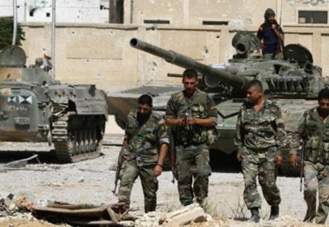 Chiến sự Syria: Nga tung đòn hiểm, quân Assad thắng lớn - 2 Quân đội Syria đẩy nhanh các đợt tấn công dưới sự yểm trợ của không quân Nga