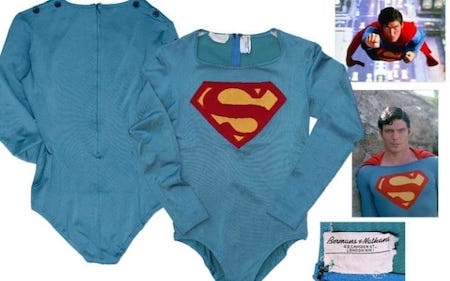 Chiếc áo của “Siêu Nhân” Christopher Reeve được rao bán với giá “cắt cổ”