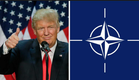 Ông Trump đi nước đôi, khẳng định gỡ trừng phạt Nga - 2 Ông Trump cam kết 100% ủng hộ NATO