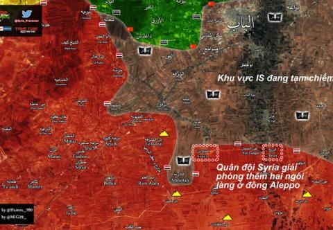 Trump ra lệnh khó, Tigers đè bẹp đối phương ở Aleppo - 2 Lực lượng Tigers giải phóng thêm hai làng Breaj và Shaykh Dan ở Aleppo