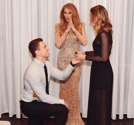 Celine Dion “choáng” trước màn cầu hôn kịch tính của fan - 1 Celine Dion vừa được một phen kinh ngạc