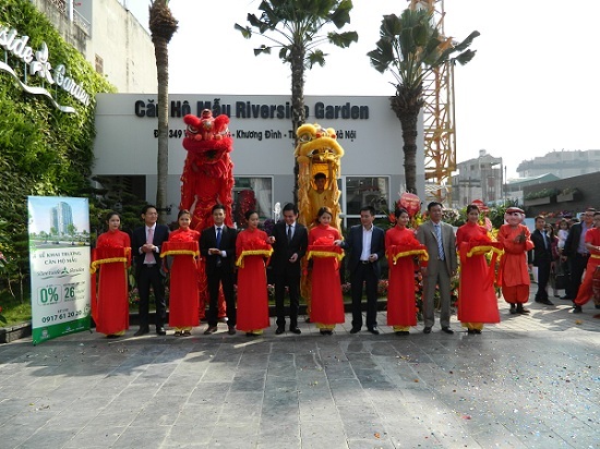 Công ty VIDEC: Cạnh tranh bằng uy tín và chất lượng sản phẩm - 1 Lễ khai trương căn hộ mẫu dự án Riverside Garden, số 349 Vũ Tông Phan, phường Khương Đình, quận Thanh Xuân, Hà Nội.