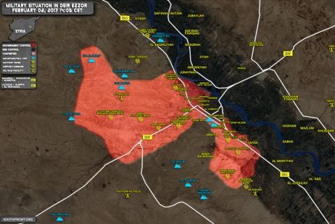 Syria đánh loang rộng, tạo vùng đệm giữ Palmyra - 2 Quân chính phủ vẫn bị cầm chân tại Deir Ezzor sau bao nỗ lực phá vòng vây