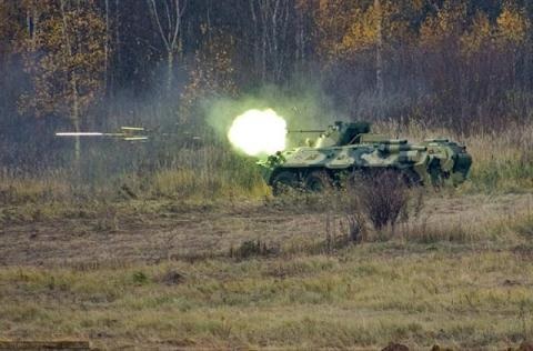 Đưa xe Stryker đến Syria và thừa nhận của Mỹ - 2 Xe BTR-82A.