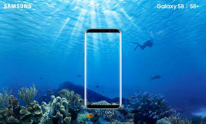 Siêu phẩm Samsung S8: "Phá vỡ mọi khuôn khổ" - 1 Samsung S8 phá vỡ mọi khuôn khổ với màn hình tràn vô cực vô cùng ấn tượng