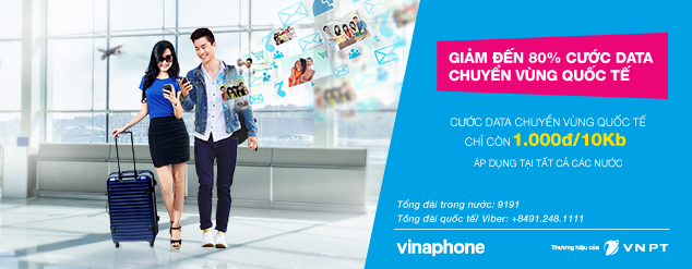 
Mức giảm shock của VinaPhone gần như đã xóa bỏ rào cản lớn nhất của thuê bao Việt Nam khi du lịch nước ngoài bởi Data Chuyển vùng quốc tế vốn được xem như dịch vụ xa xỉ và có giá cước khá đắt đỏ. Giờ đây, khách hàng sẽ dễ dàng online hơn ở mạng khách và được tận hưởng các tiện ích trên mạng xã hội như share, check-in, tra cứu địa điểm, thông tin … đồng thời duy trì liên lạc hay công việc trong nước.

